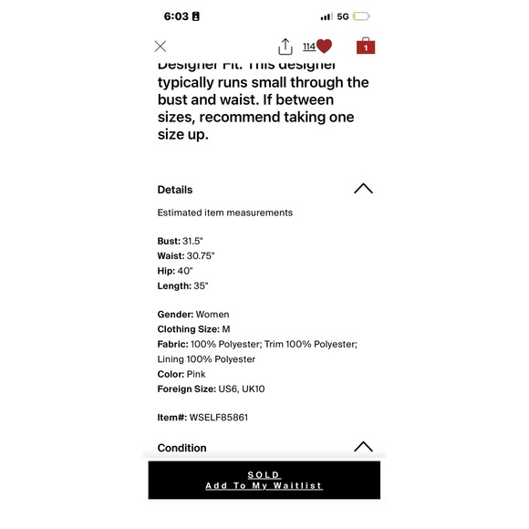 Self-Portrait Pink Lace Pleated Mini Dress US 6 Party Cocktail - Picture 6 of 6